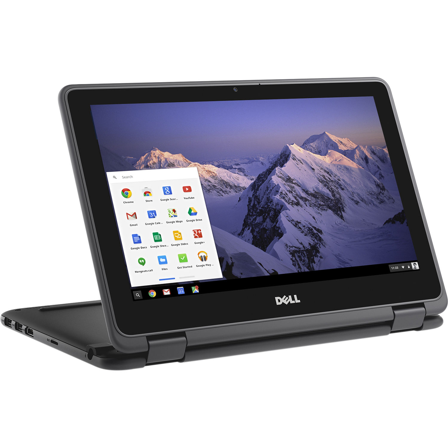 Dell Chromebook 11 3000 3100 11.6" 2 in 1 Chromebook - Intel Celeron N4020 - 4GB RAM - 32GB Flash Memory - 1366 x 768 - Intel HD Graphics - Chrome OS - Convertible - Black - image 4 of 5