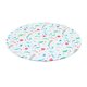 thumbnail image 2 of Mantel redondo Zulema navideño impermeable para mesa 110-140 cm, 2 of 8