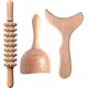 thumbnail image 1 of Professional Wood Therapy Massage Tools 3-in-1 Maderoterapia Kit Wooden Massager Lymphatic Drainage Massager, 1 of 5