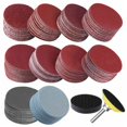 thumbnail image 1 of 2 Inch Sandpaper Flocking Sandpaper Set Sanding Polishing Paper Pad 200pcs Abrasive Sandpaper Set + Longzimi Sponge Pad Sand Table, 1 of 5