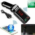 thumbnail image 3 of Bluetooth FM Transmitter for Car, Wireless Bluetooth 5.0 Car Adapter, MP3 Audio Player for Car with LCD Display, Support USB Flash Drive and Hands-Free Calling Suitable for Cars Trucks RVs ect, 3 of 6