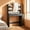 Black, variant on CEEIF 31.5" Blue Vanity Desk with Mirror and 3 Color Lights, Small Makeup Vanity Set with Power Outlet & Hairdryer Rack for Small Spaces