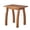 Teak, variant on GZXS Modern White Accent End Table, Slatted-Top Side Table with Solid Acacia Wood Legs, Rectangular Sofa or Bedside Table, 200 lbs Weight Capacity, Easy Assembly