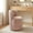 Pink, variant on Easthome 360° Swivel Storage Vanity Stool, Hidden Storage Makeup Ottoman Chair for Bedroom, Study, Living Room, Dresser, Pink