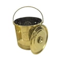 thumbnail image 1 of Cubo Ardiente Papel Portátil Quemar Barril Cubo De Papel Ardiente Lavabo Fuego Oro SM SunniMix Cubo ardiente, 1 of 8