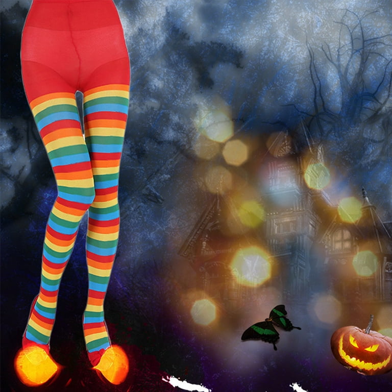 Opaque Tights Adult Rainbow Opaque Tights Adult Rainbow