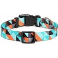 thumbnail image 2 of y Adjustable Nylon Dog Collar (Geometric-M), 2 of 4
