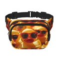 thumbnail image 1 of Fotbe Sunglasses Yellow Duck Cangurera Cuadrada con Estampado de Doble Capa, Bolsa de Cintura Ajustable Mini para Hombres y Mujeres, 1 of 9