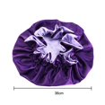 thumbnail image 2 of Hair Rope Bonnet Hair Layer Cap with Elastic Double Wrap Silk Band for Comfortable Sleeping and Hair Care, 2 of 2