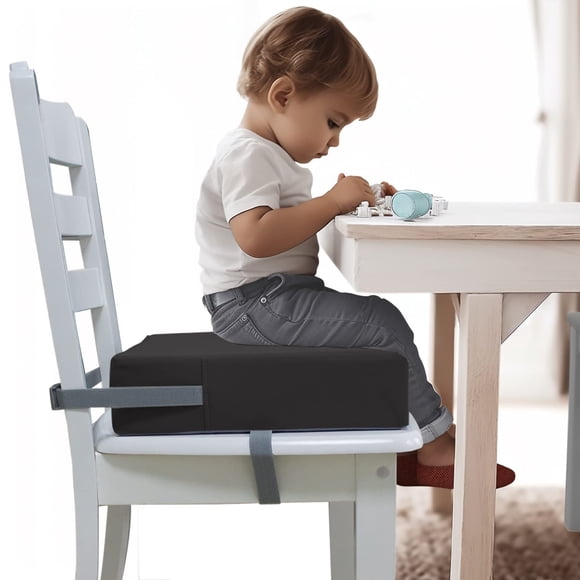 Asiento elevador Eiury para mesa de comedor de piel sintética para niños pequeños