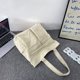 thumbnail image 1 of Bolsa de lona con capacidad para hombre y mujer, bolso de hombro portátil, bolso de viaje informal, bolso de mano, 1 of 6
