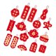 thumbnail image 3 of 16 piezas de adornos colgantes de bonsái para Año Nuevo chino 2024, decoración del hogar para fiestas Estilo A, 3 of 9
