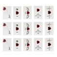 thumbnail image 3 of Heart Pattern Greeting for Festival 15Pcs Creative Blessing, 3 of 5