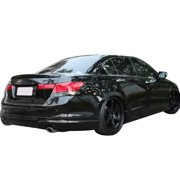 Ikon Motorsports Compatible with 08-12 Accord OE Trunk Spoiler Wing Painted #NH731P Crystal Black Pearl