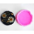 thumbnail image 3 of LICEWO Round Coaster Epoxy Resin Mold for Making Coaster Mould Irregular Edge Cup Mat, 3 of 9