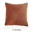 thumbnail image 3 of Qholemyo Sofa Living Room Corduroy Patchwork Pillow Cover Modern Solid Color Bedside Back Cushion Cover Home Decor Pillow Cover Pillows, 3 of 6