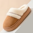 thumbnail image 5 of Zapatillas de algodón para mujer Maillard Zapatillas de casa de interior de otoño e invierno para parejas Zapatillas cálidas antideslizantes de suela gruesa para uso exterior, 5 of 5
