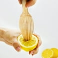 thumbnail image 2 of COM1950s Lemon Squeezer Manual, Manual Beech Lemon Squeezer Lacquerless Solid Wood Lemon Kitchen Baking Supplies Log Tool, Lemon Squeezer Press, 2 of 7