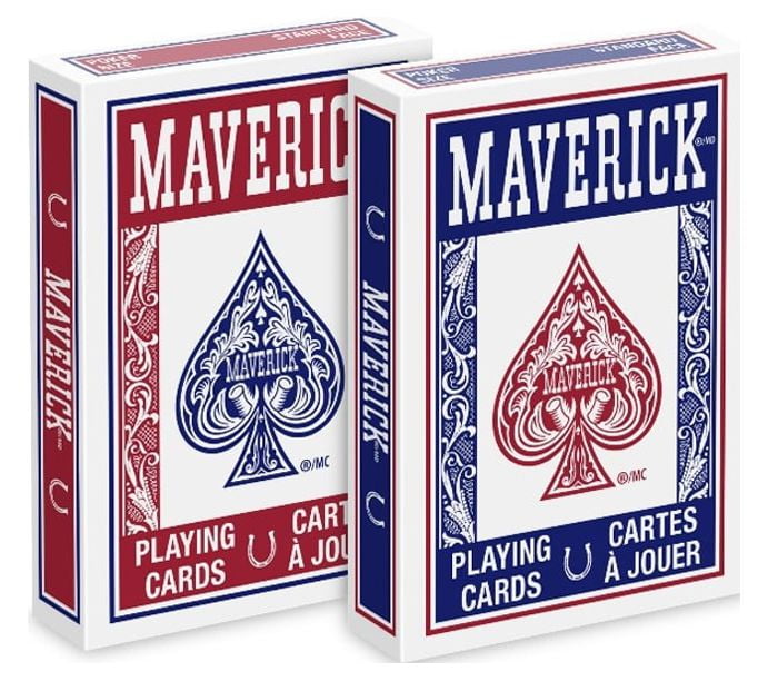  Maverick Playing Cards, Standard Index, (Pack of 12