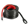 thumbnail image 6 of Miumaeov 3/8" x 100' Synthetic Winch Rope with Hook Winch Cable with Protective Sleeve Car Tow Recovery Cable for 4WD Off-Road Vehicle Truck ATV UTV SUV 23,809 LBS Breaking Strength, 6 of 14