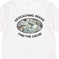 thumbnail image 4 of Inktastic Geocaching Rocks Rocks Boys or Girls Long Sleeve Toddler T-Shirt, 4 of 5