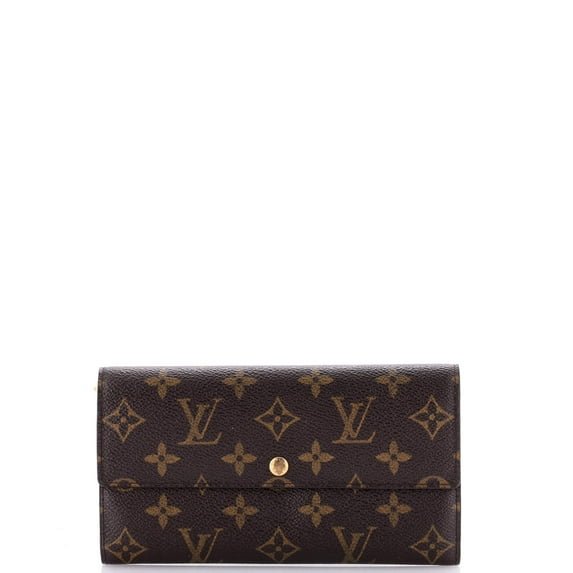 Pre-Owned Vintage Sarah Wallet Monogram Canvas By Rebag