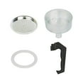 thumbnail image 2 of Espresso Coffee Moka Pot Replacement Parts Handle,Gasket Seal,Funnel,Filter, 2 of 6