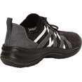 thumbnail image 4 of Women's Jambu Jardin Vegan Slip On Sneaker Black/Ice Grey Knit/Tumbled Vegan Nubuck 8 M, 4 of 6