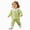 R599-Green, variant on NOLDARES Kids Infant Girls Cute Fall Winter Clothing Outfits 2pcs Long Sleeve Print Graphic Tee and Relaxed Joggers Set Clothes(Yellow,0-6 M)
