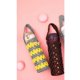 thumbnail image 3 of Insulated strap cup holder, gray-yellow wave, 1 piece, 3 of 5