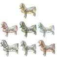 thumbnail image 4 of Dog Rain Jackets Pet RaincoatS Hiking Clothes Four Season Outdoor Waterproof Rain Coat for Small Dog Pet Supplies, 4 of 8