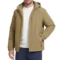 thumbnail image 6 of Iceglad Men's Windbreaker, Cotton Jacket, Zip-Up Jacket, Sports Windbreaker, With Pockets, Durable Style, 6 of 8