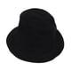 thumbnail image 3 of Sombrero de muñeca portátil, sombrero de cubo en miniatura, sombrero de pescador, tocado de tela suave. Negro, 3 of 8