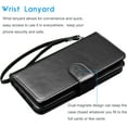 thumbnail image 6 of Galaxy A71 Case, [4G Version] Galaxy A71 Wallet Case, Tekcoo Luxury PU Leather Cash Credit Card Slots Holder Folio Flip Cover [Detachable Magnetic Hard Case] Kickstand for Samsung A71 [Black], 6 of 6