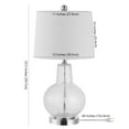 thumbnail image 4 of SAFAVIEH Atlas Modern Rustic 24 in. H Table Lamp, Clear Crackle, 4 of 4