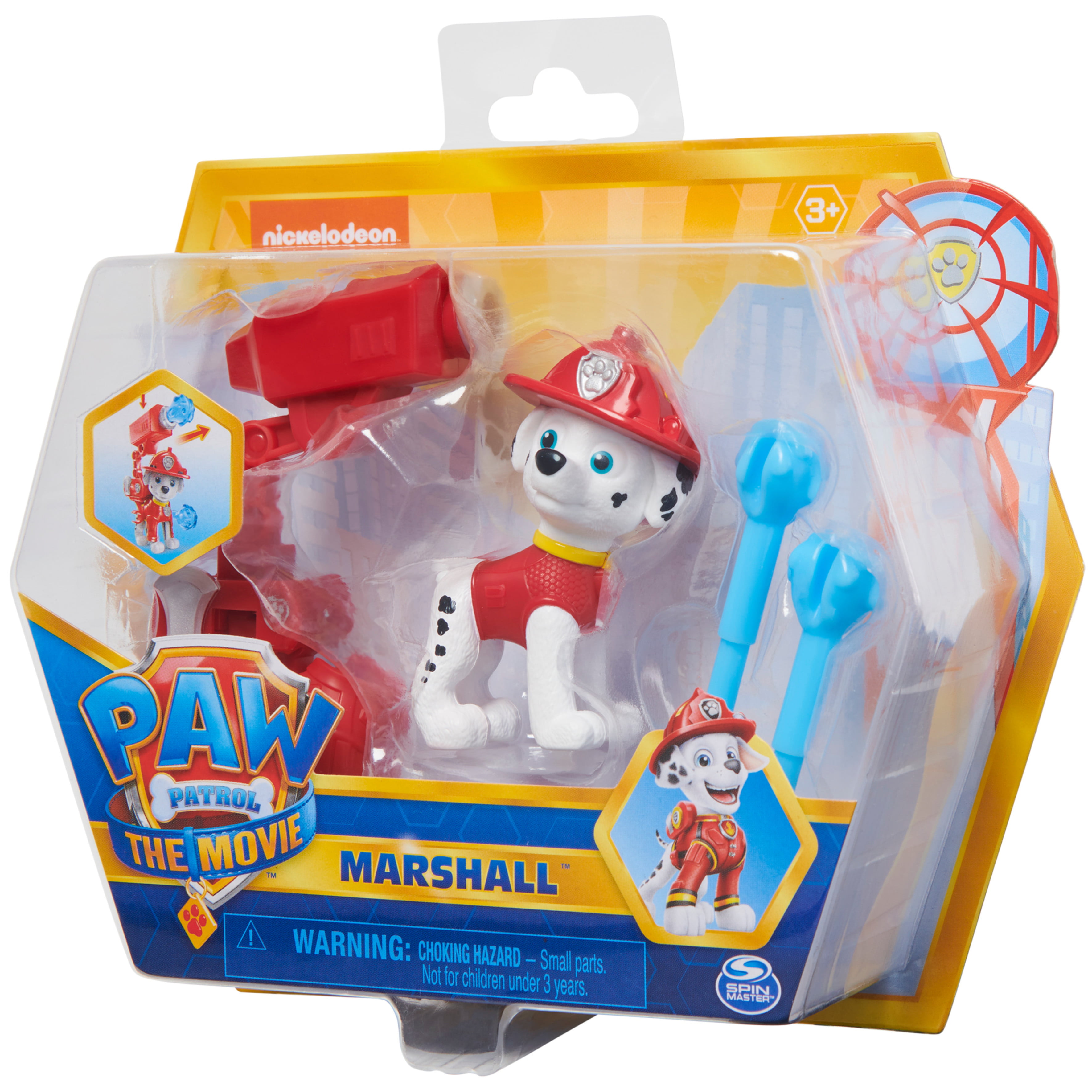 PAW Patrol, Marshall Action Figure with Clip-on Backpack