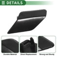 thumbnail image 4 of Unique Bargains Front Left Side Bumper Headlight Washer Nozzle Cover Cap Bumper Trim Nozzle Cover for VW Golf VI 6 2008-2012 No.5K0955109C Unpainted Strong Durable, 4 of 7