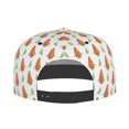 thumbnail image 2 of Kdxio Cute Carrot Print Print Snapback Hat for Men Women,Adjustable Baseball Cap, 2 of 7