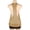 Khaki, variant on Wenini Women's Tank Tops Backless Racerback Sleeveless Solid Casual Loose Summer High Neck Tops Workout, Navy M