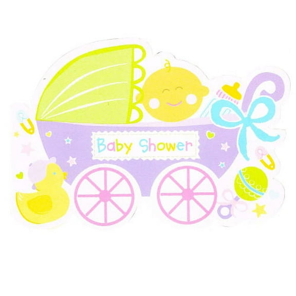 Various Baby Shower 'Nursery' Invitations, 8 Count