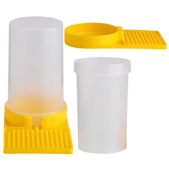 NIAIZEK 2Pcs Beehive Waterer Station for Bees Easy to Clean and Strong Plastic Material