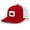 Lady Bug, variant on Black Sheep Hat Farm Animal Embroidered Mesh Back Trucker Hat, Black Heather/White