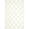 thumbnail image 2 of SAFAVIEH Dhurries Landon Geometric Area Rug, Ivory/Camel, 6' x 9', 2 of 6