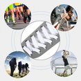 thumbnail image 4 of Paquete de 5 pares de cordones planos, cordones blancos de 140 x 0,8 cm Cordones de poliéster duraderos Cordones de repuesto para zapatos deportivos botas zapatillas de deporte, 4 of 5