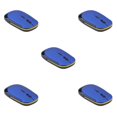 thumbnail image 1 of Matsuzay Ratón inalámbrico de 2 4 GHz Sensación de mano suave Receptor USB delgado Ratón óptico para juegos de 1600 ppp cambiable Type2 NO2, 1 of 6