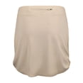 thumbnail image 2 of Etonic Golf Ladies Solid Zipper Skort Tan Extra Large, 2 of 2