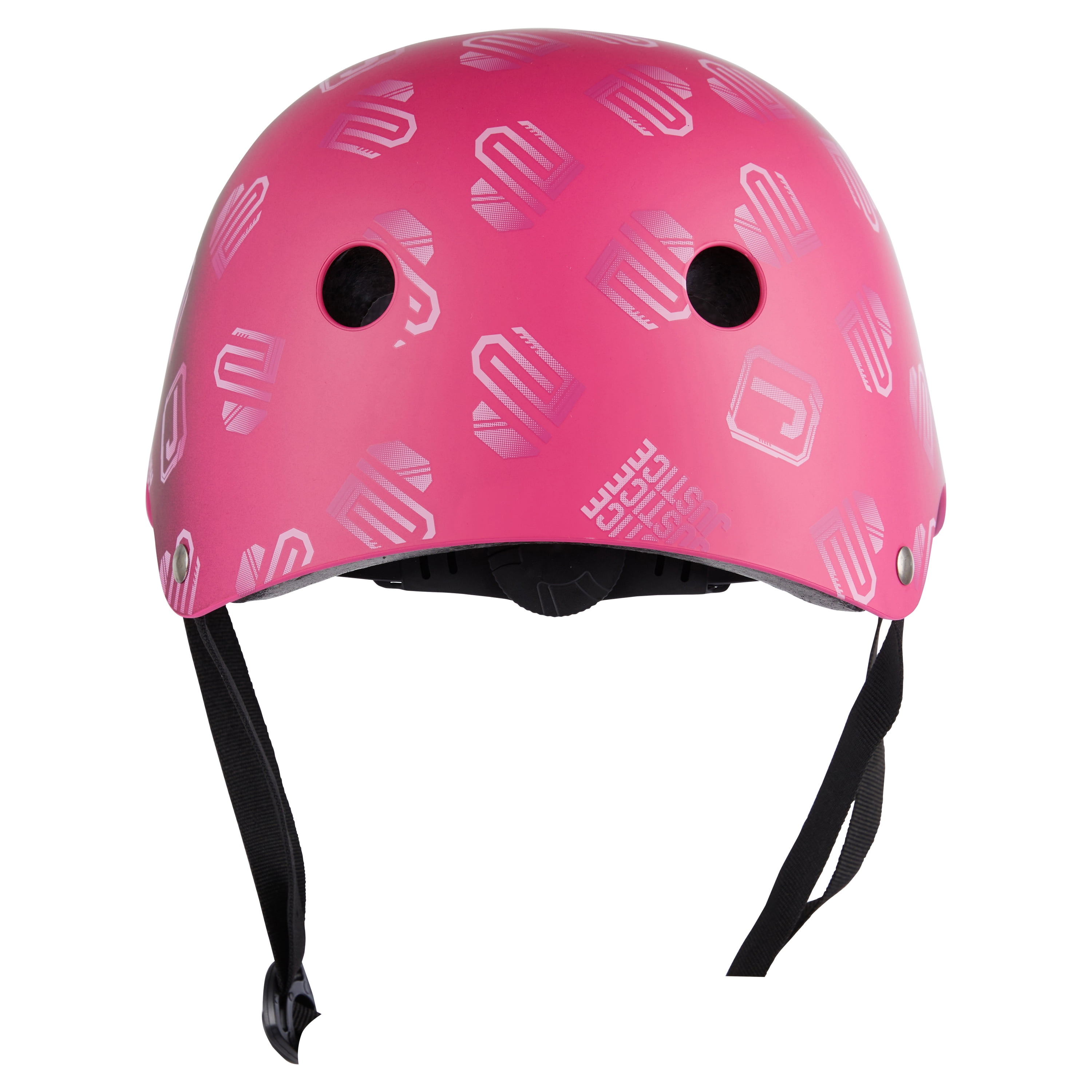 Justice Meta Hyper Shine Pink Helmet with Ombre Logo Shine
