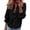 #01 Black 【New Styles: Mix, Match & Maximize Value】, variant on Women's Summer V Neck Loose Fit Tops Shirts Blouses Solid Color Full Sleeve Tunic Plus Size Casual Daily Wear Office Work Vacation Fashion Essential | CSEONE,Black L