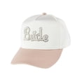 thumbnail image 2 of CTM Bride To Be Satin Pearl Beaded Hat for Women, 2 of 4