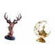 thumbnail image 5 of Figura de cabeza de ciervo, adorno, estatua, quemador, animal, resina, hierro, creativo, soporte de mesa, quemador, adecuado para sala de estar, dormi, 5 of 8